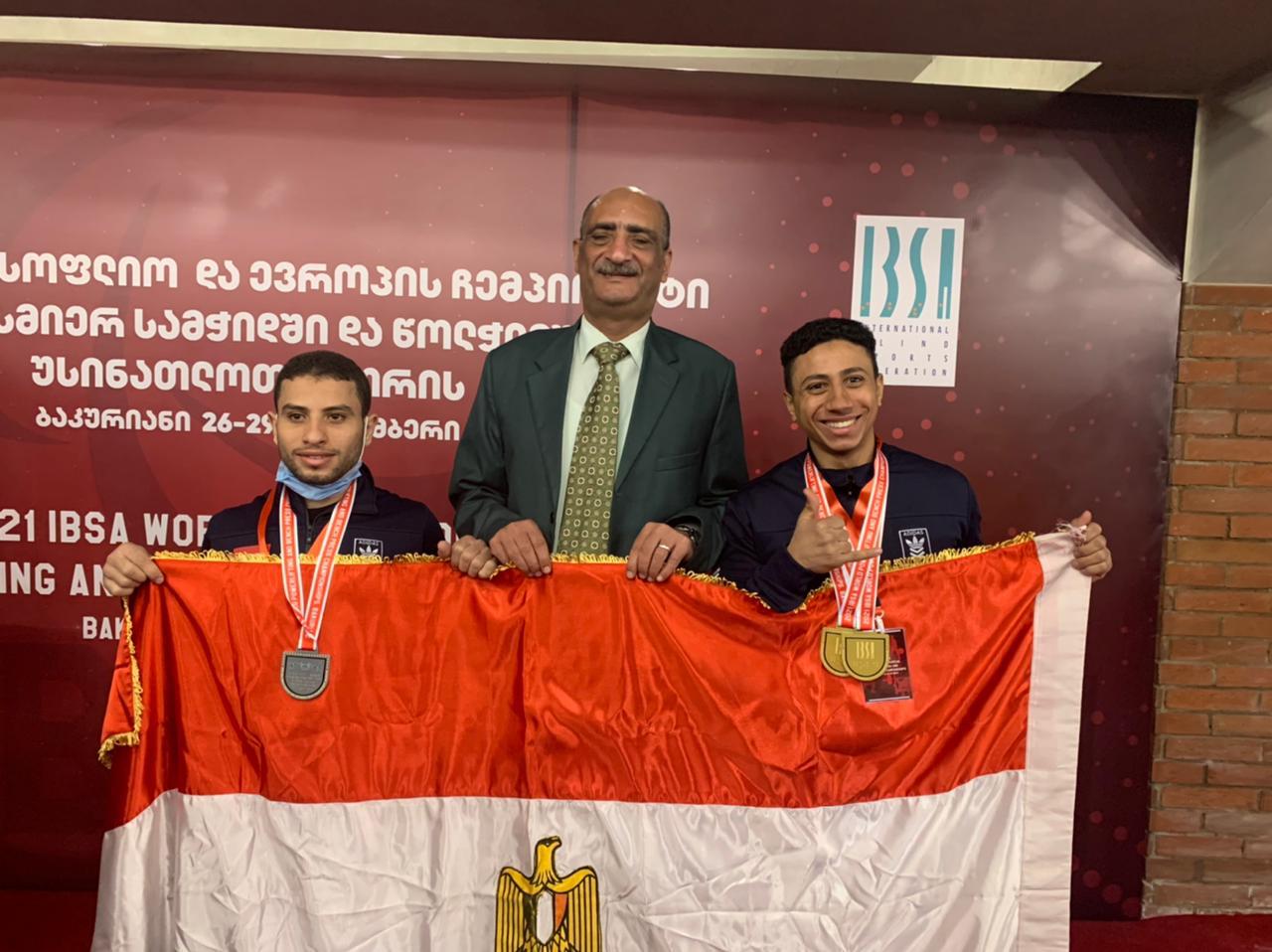 أبطال رفع الأثقال للمكفوفين أبطال رفع الأثقال للمكفوفين