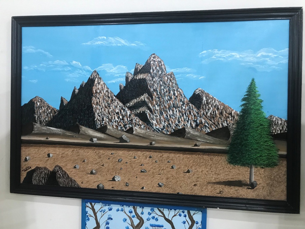 لوحة جبال سيناء من الخيرات