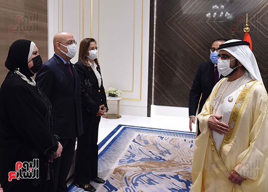 رئيس الوزراء مصطفى مدبولى و الشيخ محمد بن راشد (4)