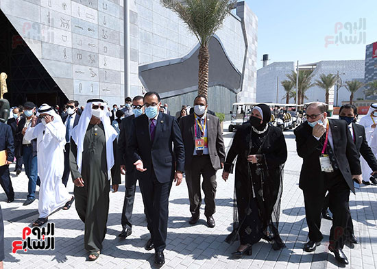 رئيس الوزراء يتفقد الجناح المصري المشارك في معرض إكسبو 2020 دبي   (31)
