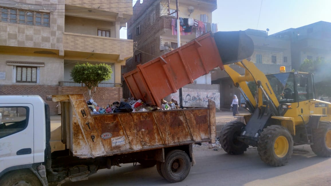 حملات نظافة بمدينة بيلا بكفر الشيخ