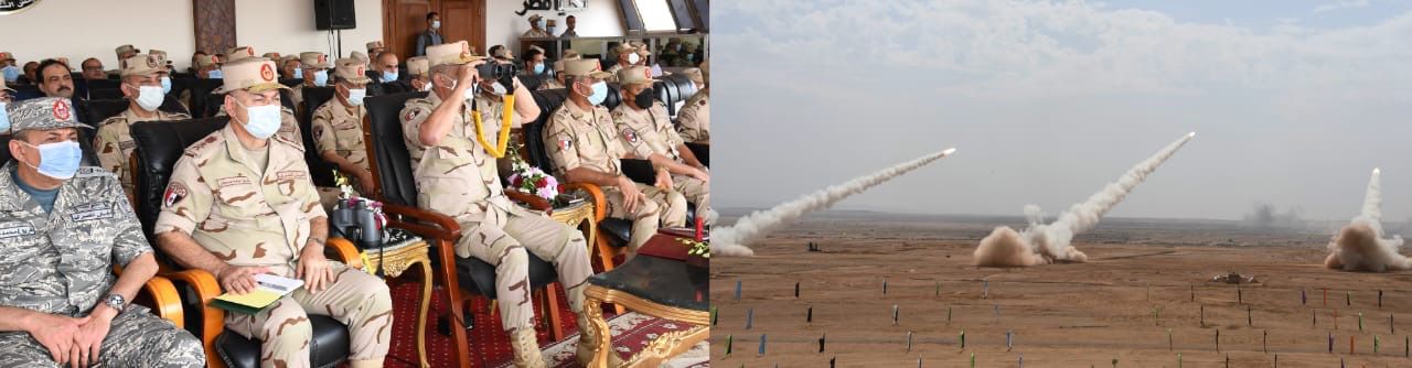 البيان العملى (مجد-16) الذى تنفذه عناصر من إدارة المدفعية بالذخيرة الحية (6)