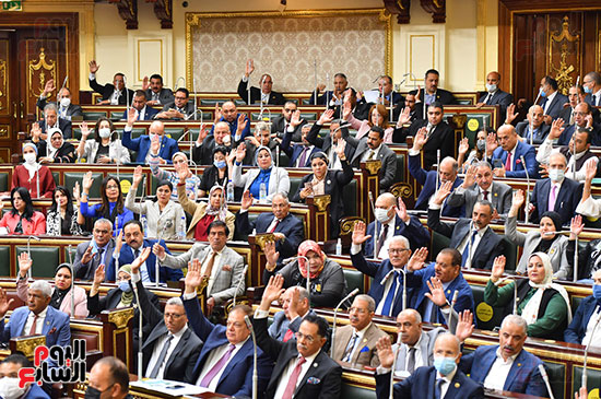 جلسة مجلس النواب برئاسة المستشار الدكتور حنفي جبالي رئيس المجلس (4)