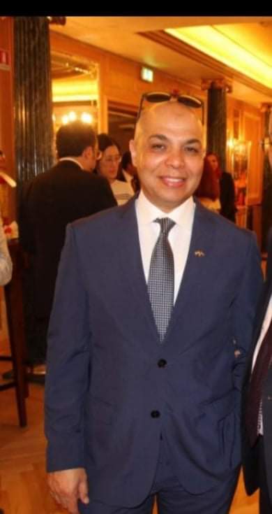 محمد العبد،   رئيس الجمعية  الإيطاليه المصرية