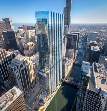 الهيكل المذهل - المعروف أيضًا باسم مبنى بنك أمريكا فى شيكاغو