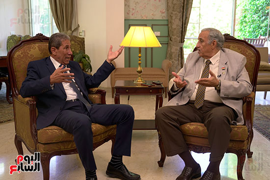 اللواء نبيل أبو النجا يلتقى اللواء المندوه اللواء نبيل أبو النجا يلتقى اللواء المندوه