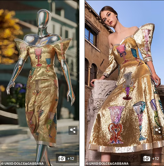 دار الأزياء Dolce and Gabbana تبيع9 قطع من الأزياء والمجوهرات بقيمة5.7 مليون دولار (2)
