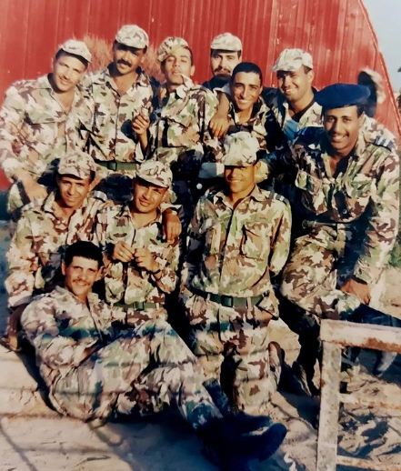 صبرى فواز فى صورة بالزى العسكرى