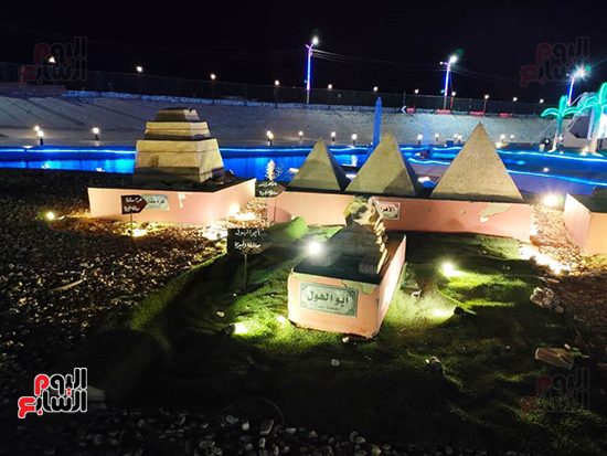 أهرامات-الجيزة-مجسمة