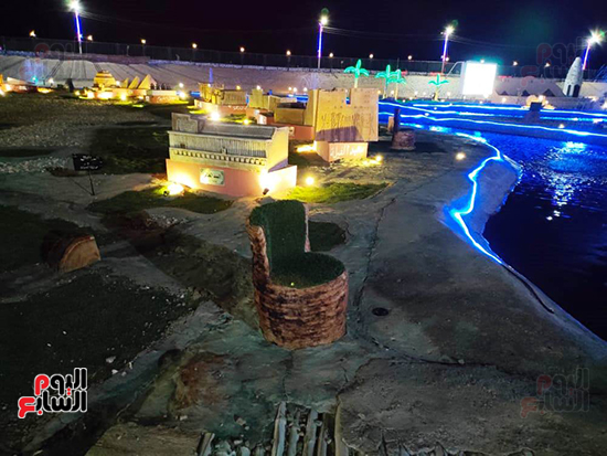 خريطة-تعليمية-مجسمة-لمعالم-مصر-على-مساحة-2500-متر-بالخارجة-(6)