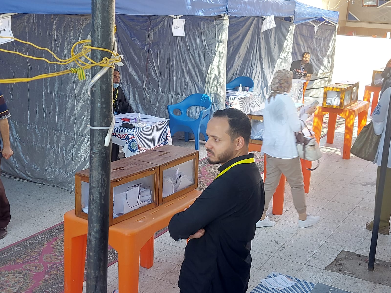 إقبال كبير على انتخابات التجديد النصفى لنقابة الاطباء بالإسكندرية (5)