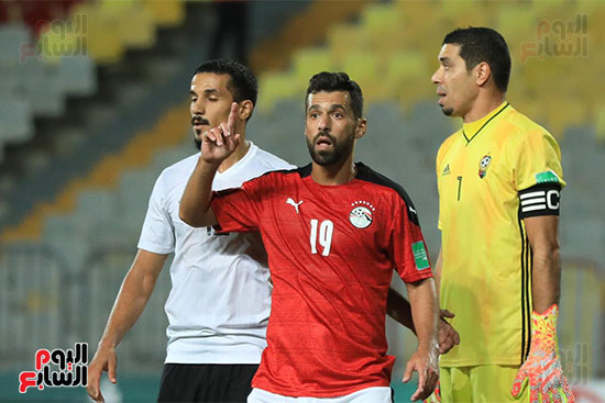 مباراة منتخب مصر وليبيا فى التصفيات المؤهله لكأس العالم (54)
