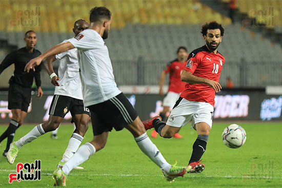 مباراة منتخب مصر وليبيا (1)