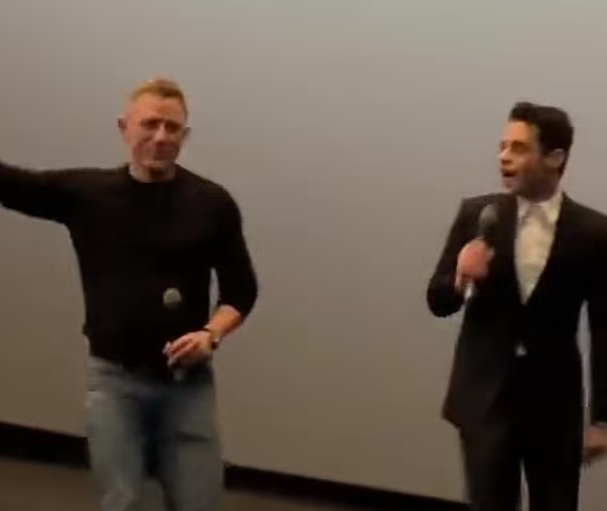 رامى مالك ودانيال كريج