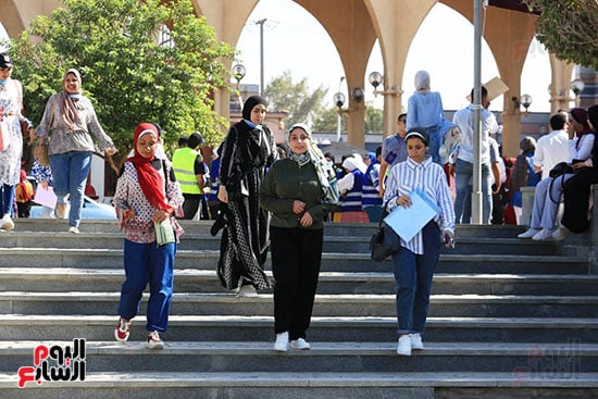 جامعة حلوان تستقبل الطالبات