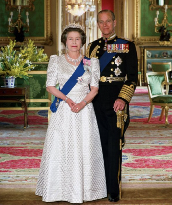 الملكة إليزابيث عام 1987