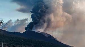 تلوث الهواء بسبب بركان لابالما
