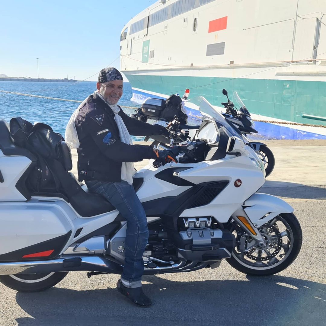 الرحالة إبراهيم جاويش فى ميناء ضبا