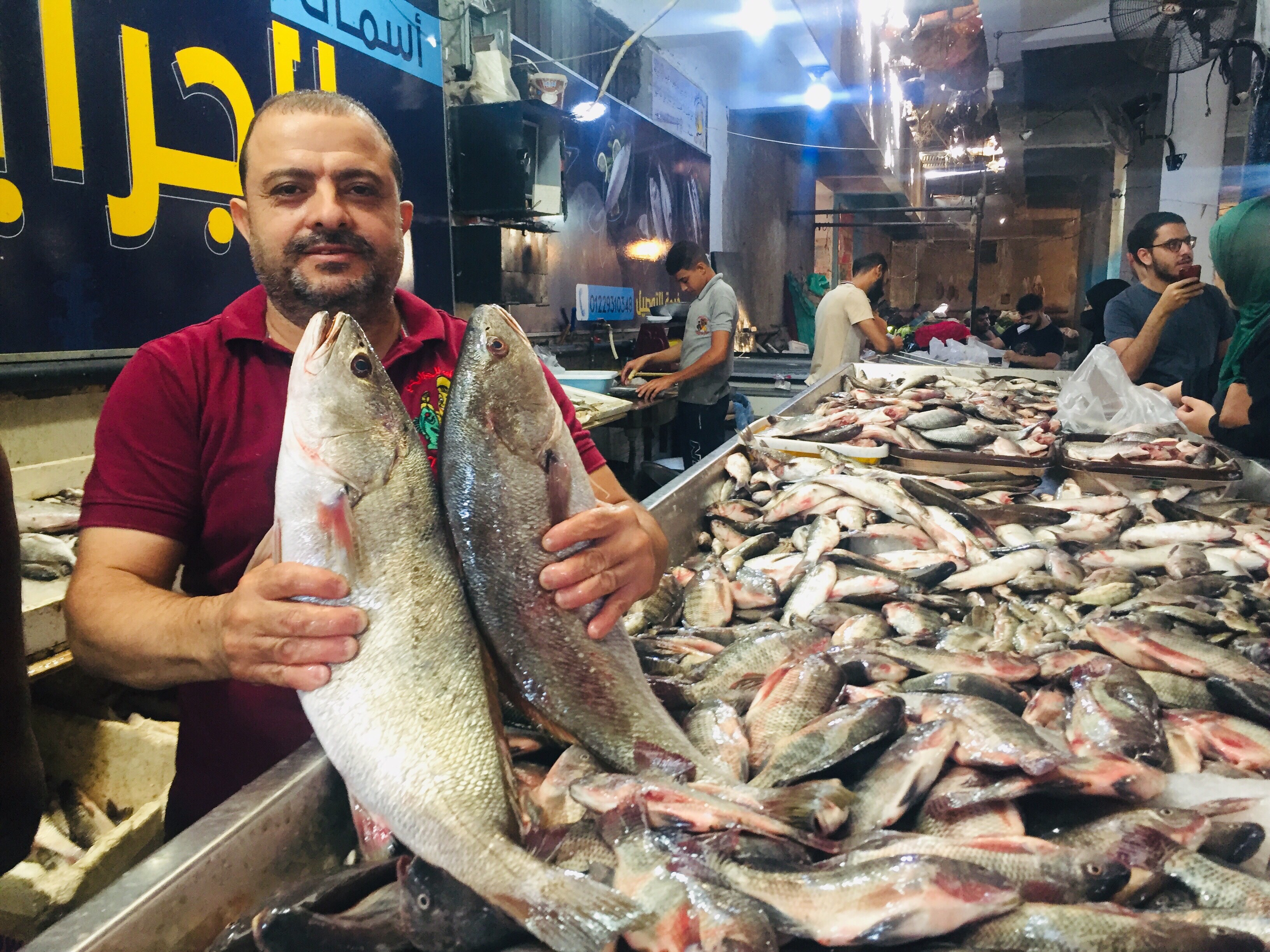  سوق بورسعيد للأسماك بمحافظة الإسماعيلية (7)