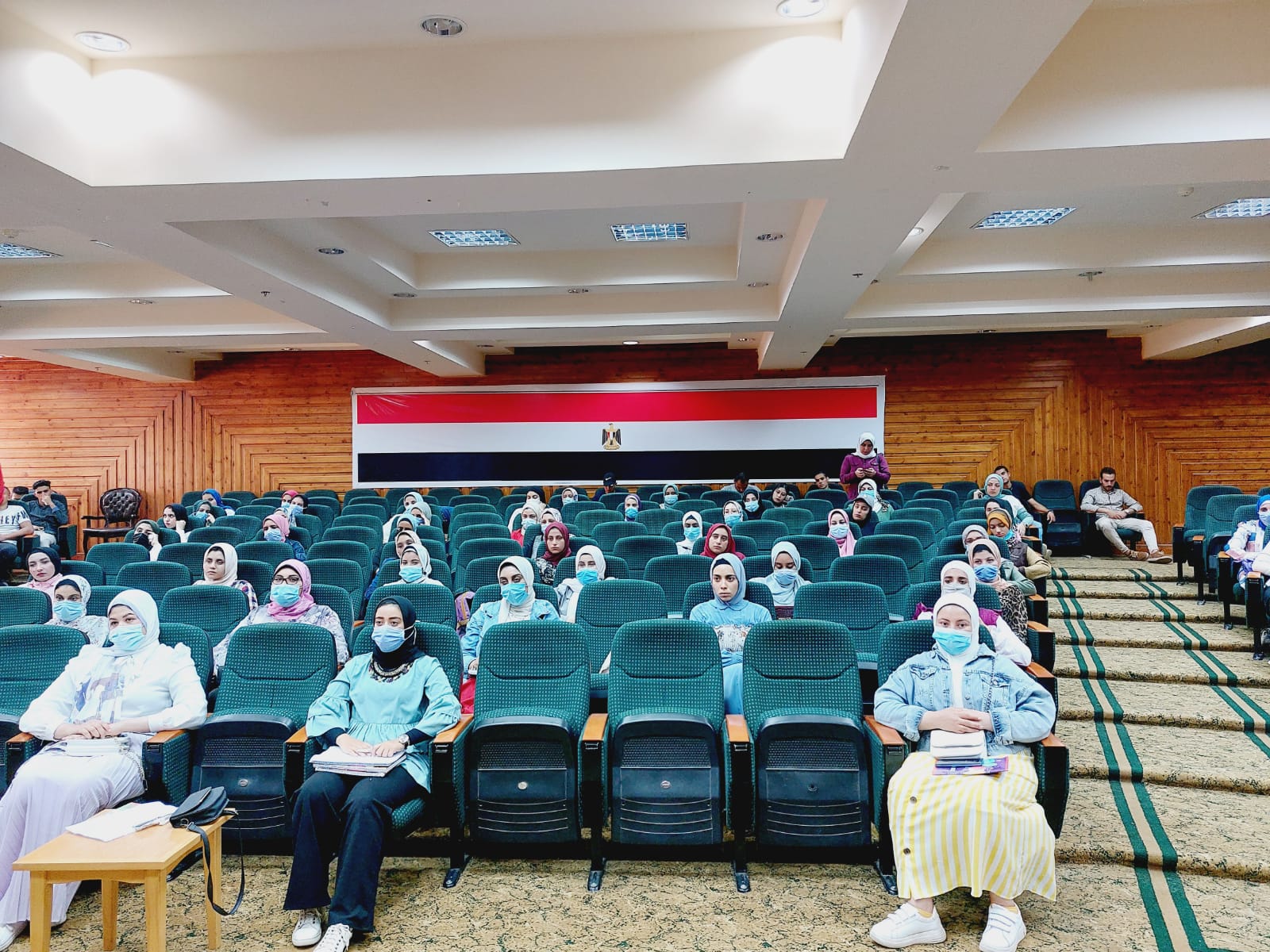 الحضور بكلية التربية الرياضية جامعة كفر الشيخ
