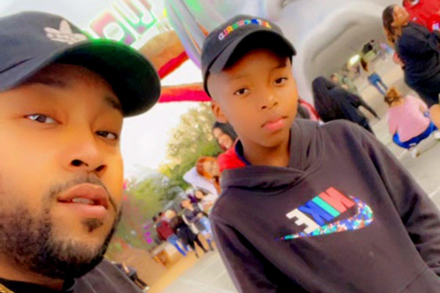 الطفل المتضرر من الحفل