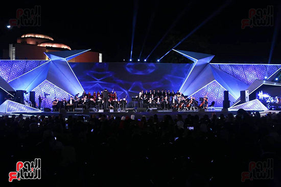 هانى شاكر يفتتح حفل مهرجان الموسيقى العربية (23)