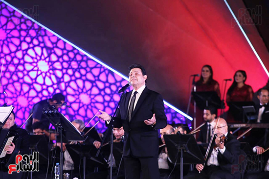 هانى شاكر يفتتح حفل مهرجان الموسيقى العربية (7)