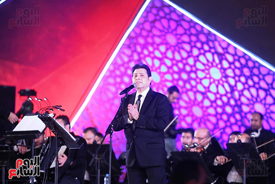 هانى شاكر يفتتح حفل مهرجان الموسيقى العربية (11)