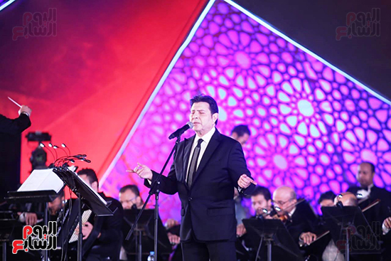 هانى شاكر يفتتح حفل مهرجان الموسيقى العربية (12)
