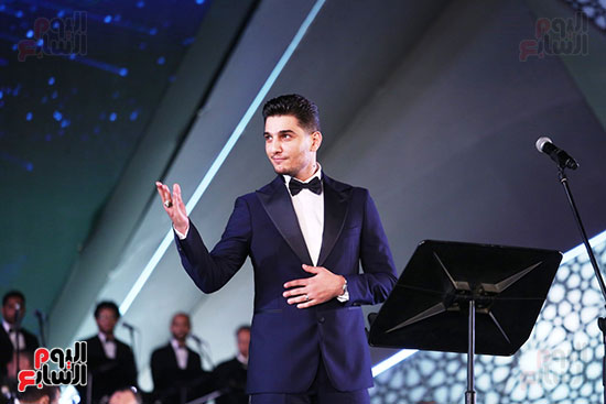 محمد عساف فى مهرجان الموسيقى العربية
