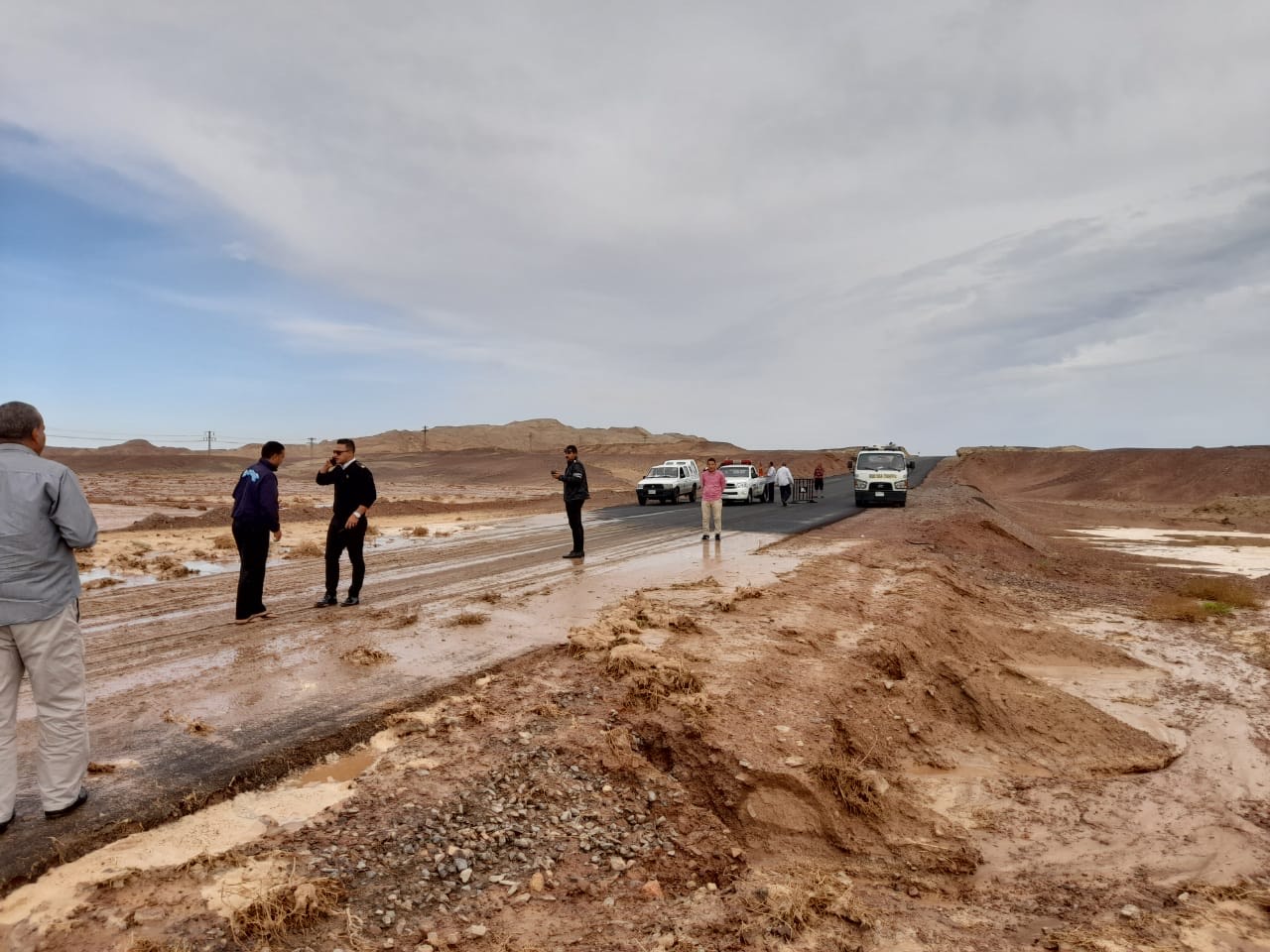 ما تسببته الامطار