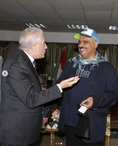 محافظ جنوب سيناء و داود حسين