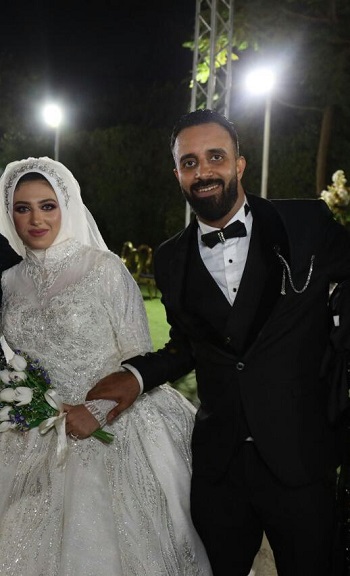 The newlyweds, Hossam and Hajar (3)