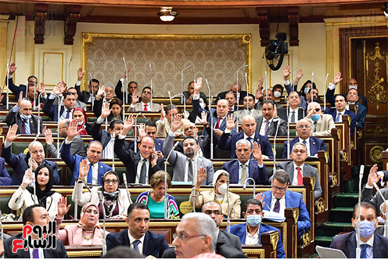 جلسة مجلس النواب برئاسة المستشار الدكتور حنفي جبالي رئيس المجلس (17)