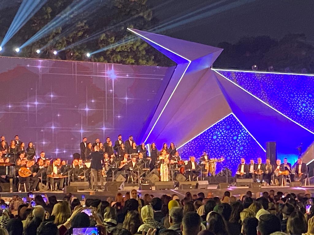 أصالة تعتذر عن حضورها متأخرة في حفل الموسيقى العربية آسفة.. أول وآخر مرة (4)