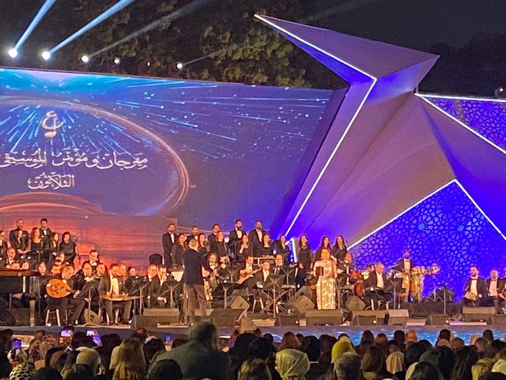 أصالة تعتذر عن حضورها متأخرة في حفل الموسيقى العربية آسفة.. أول وآخر مرة (1)