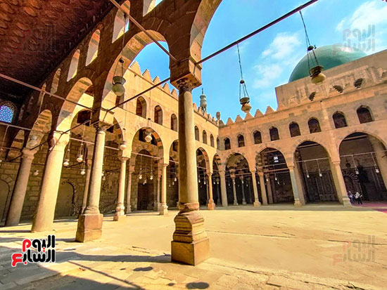 ساحة مسجد محمد علي داخل القلعة (4)