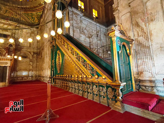 ساحة مسجد محمد علي داخل القلعة (5)