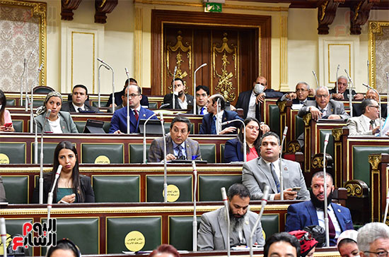 جلسة مجلس النواب برئاسة المستشار الدكتور حنفي جبالي رئيس المجلس (29)
