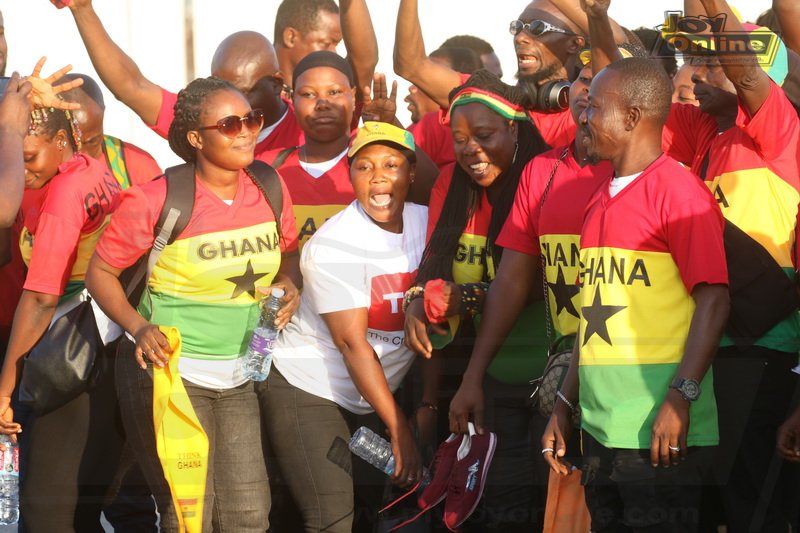 أجواء مباراة غانا ضد جنوب أفريقيا (2)
