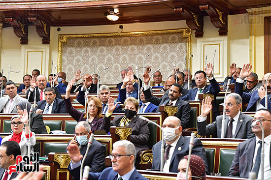 جلسة مجلس النواب برئاسة المستشار الدكتور حنفي جبالي رئيس المجلس (8)