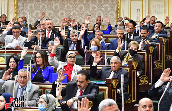 جلسة مجلس النواب برئاسة المستشار الدكتور حنفي جبالي رئيس المجلس (19)