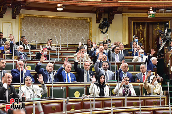 جلسة مجلس النواب برئاسة المستشار الدكتور حنفي جبالي رئيس المجلس (6)