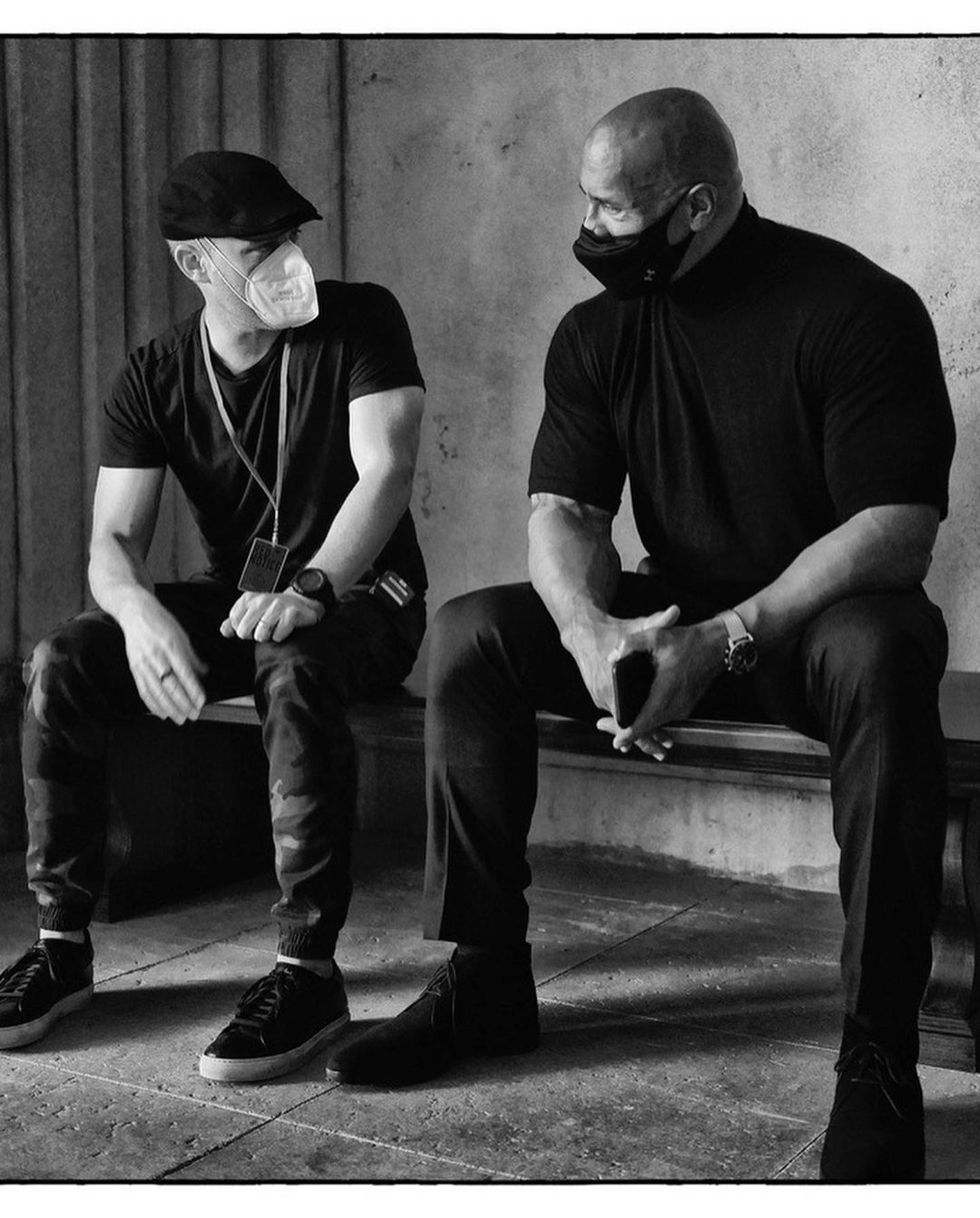 ذا روك فى الكواليس ذا روك فى الكواليس