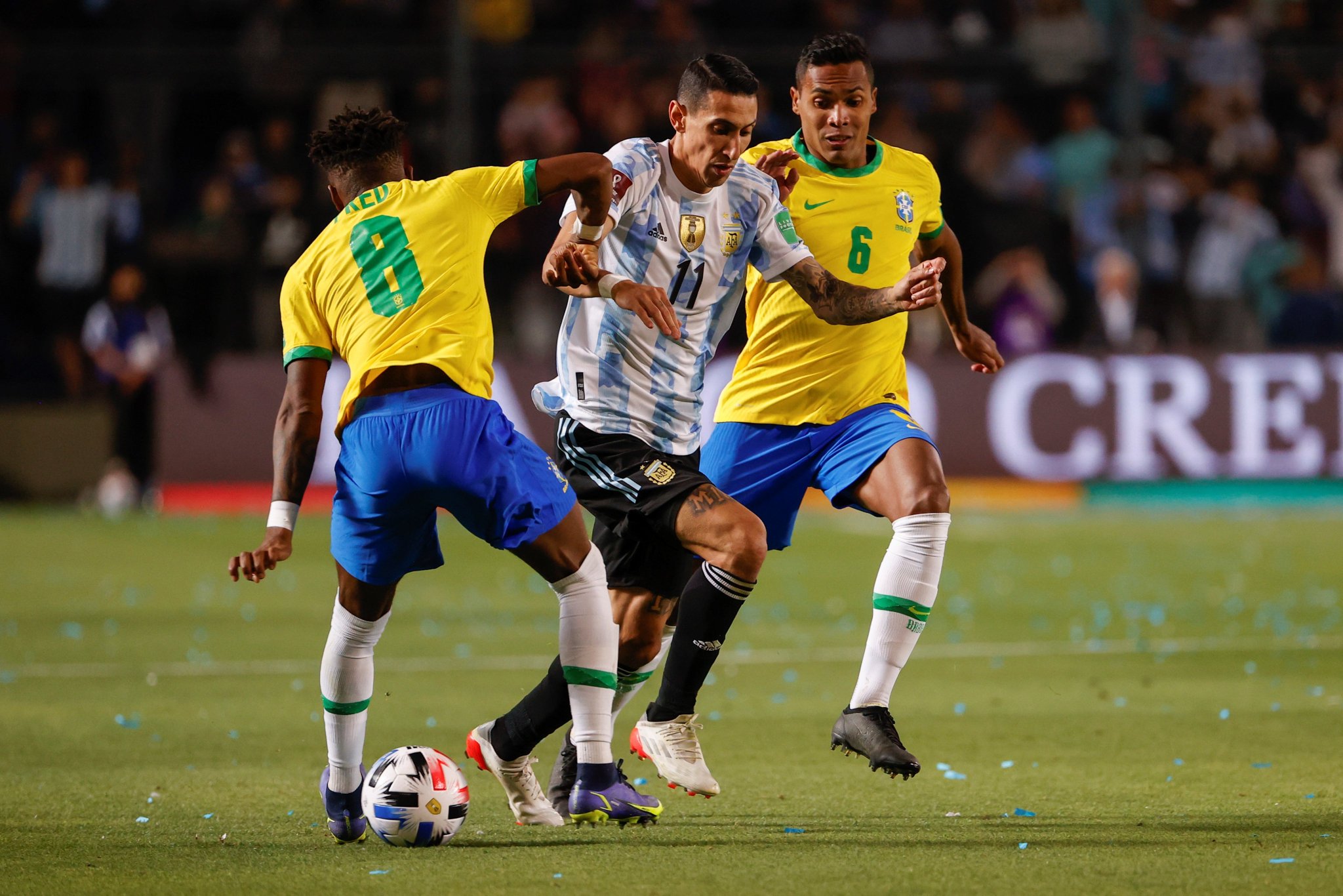 مباراة الارجنتين والبرازيل (2)