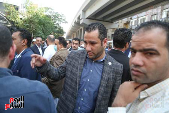 النائب أحمد على يشارك فى تشييع الراحل النائب أحمد على يشارك فى تشييع الراحل