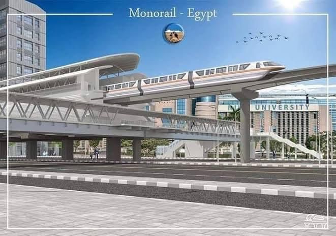 مونوريل العاصمه الاداريه  (2)