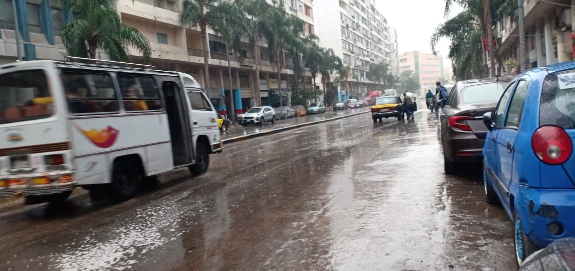  أمطار غزيرة تضرب محافظة الإسكندرية (4)