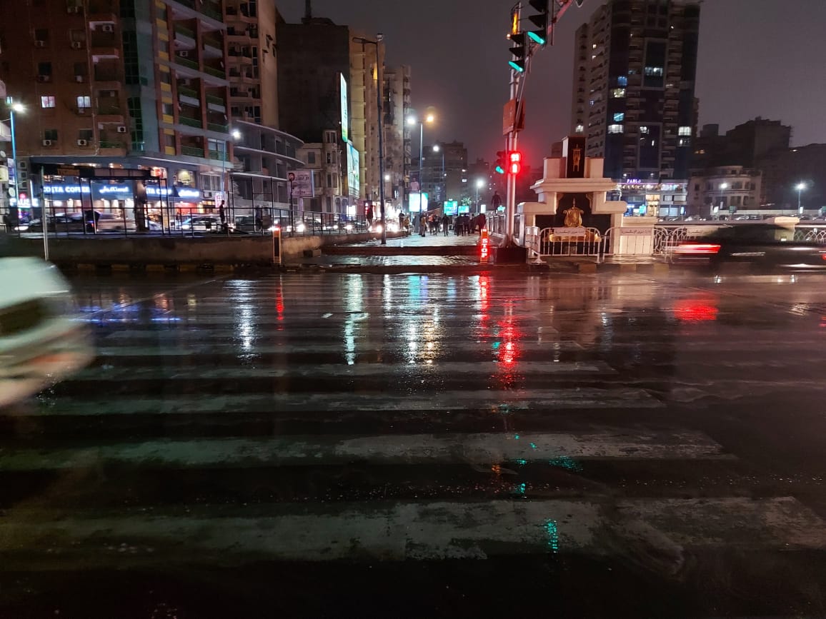 استمرار هطول الأمطار في الإسكندرية (5)