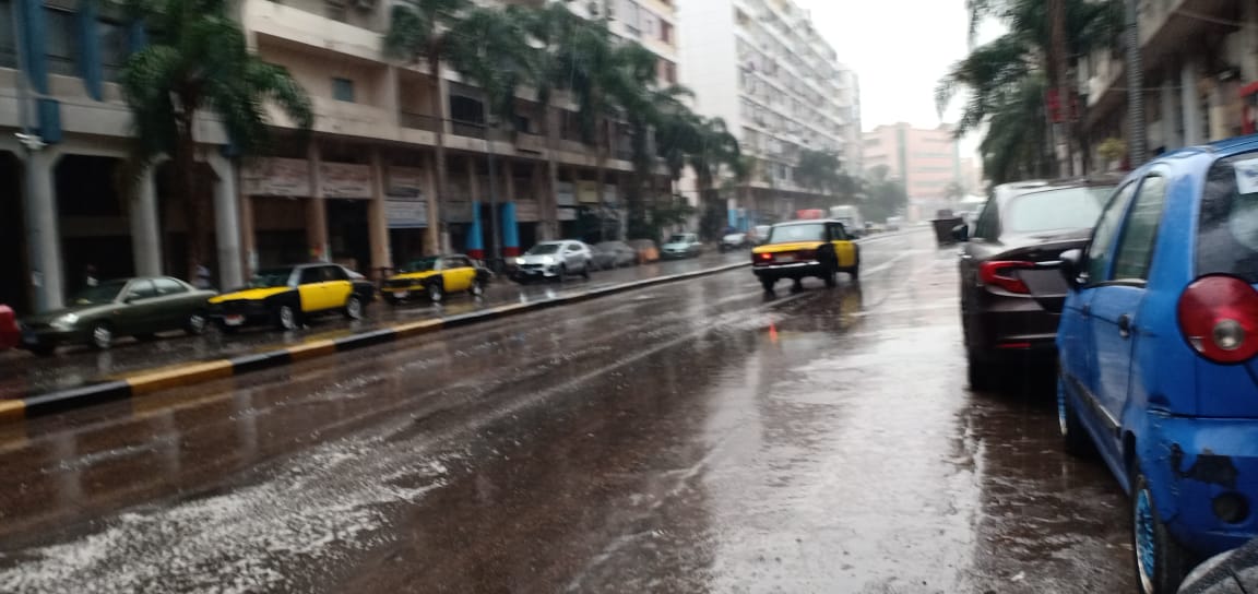  أمطار غزيرة تضرب محافظة الإسكندرية (8)